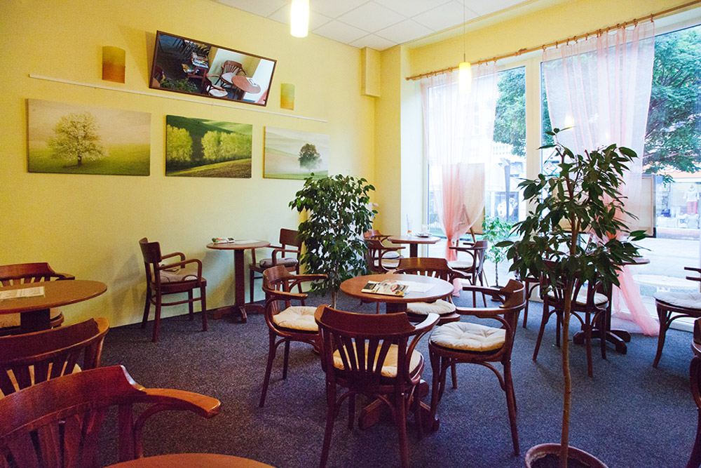 výstava fotografií v kaviarni Café Kamala v Martine.
