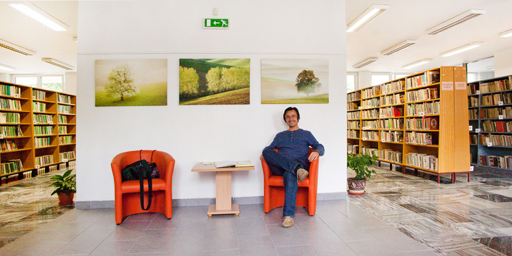 Výstava fotografií v Turèianskej knižnici v Martine.