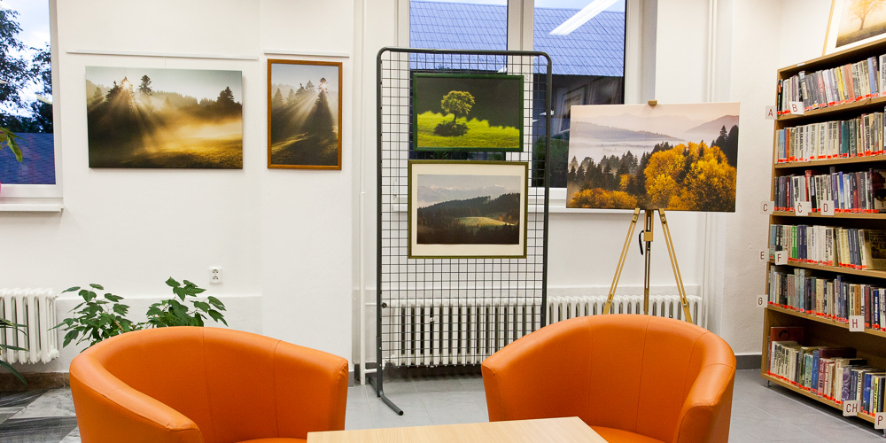 Výstava fotografií v Martine v roku 2016.